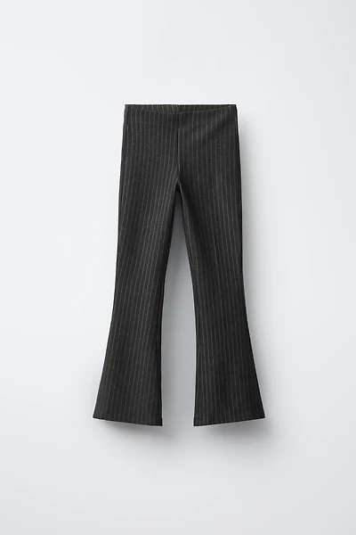 PINSTRIPE FLARE PANTS