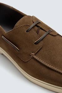 CASUAL LEATHER BOAT SHOES