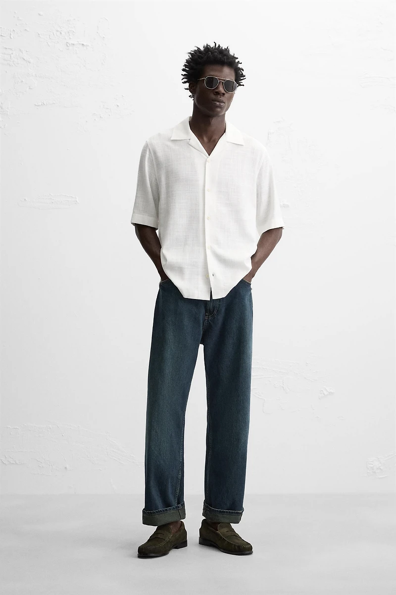 CHEMISE À COUPE DÉCONTRACTÉE