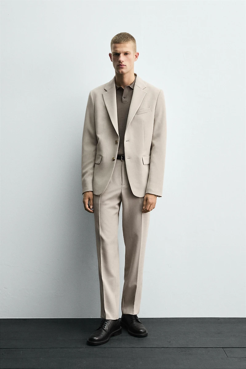 SLIM FIT SUIT BLAZER
