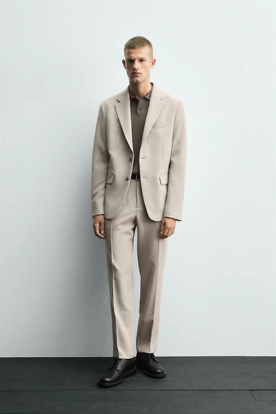 SLIM FIT SUIT BLAZER