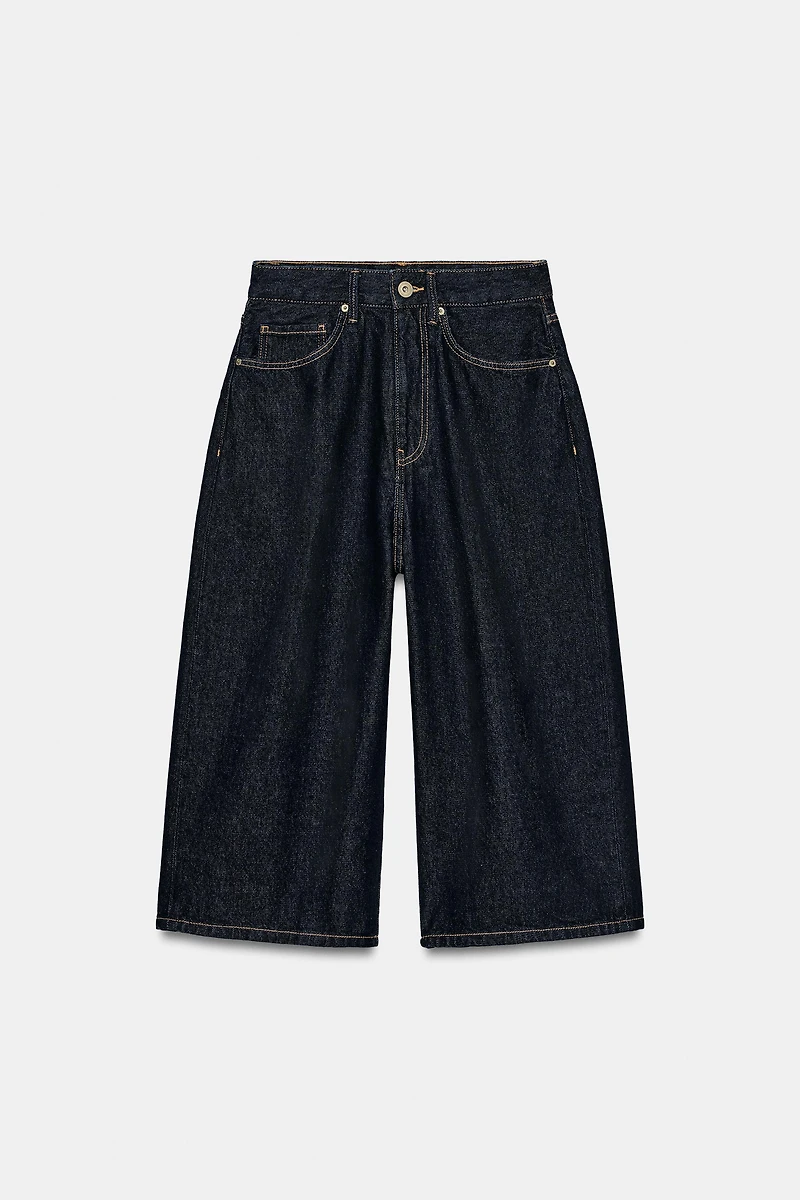 TRF BAGGY DENIM JORTS
