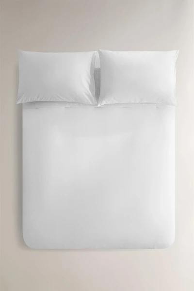 PERCALE COTTON DUVET COVER (200 THREAD COUNT)