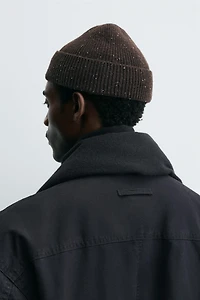 SHORT TEXTURED WEAVE HAT