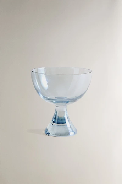 COLORED GLASS ICE-CREAM CUP
