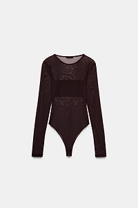 BODY EN TULLE COMBINÉ