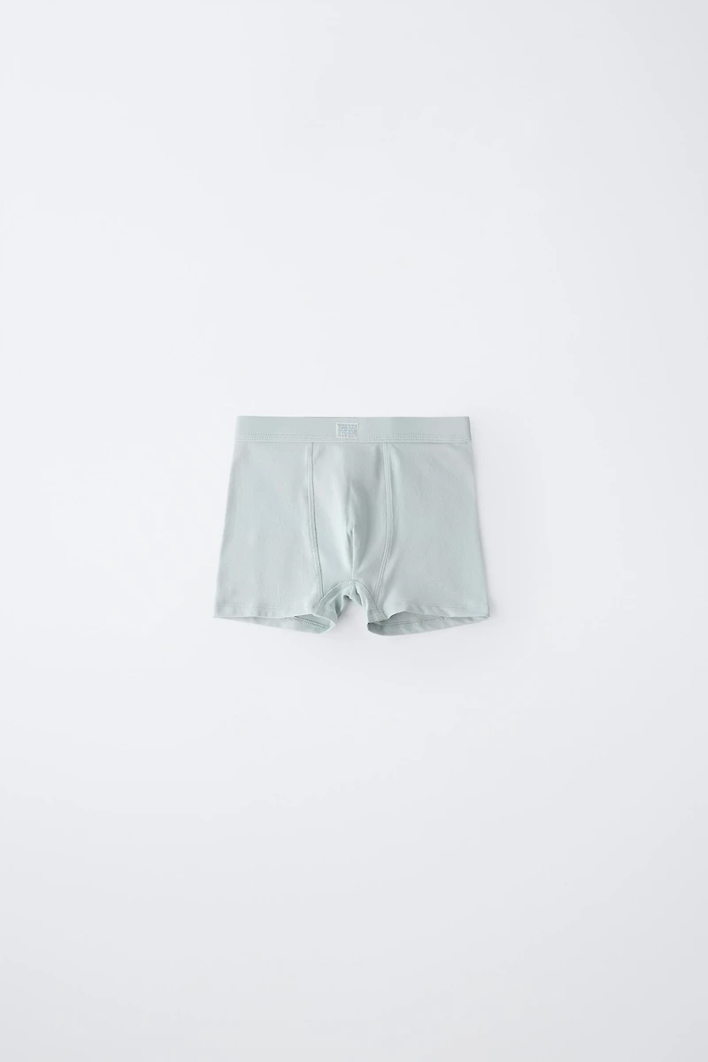 6-14 ANS/ LOT DE CINQ BOXERS ÉTIQUETTE