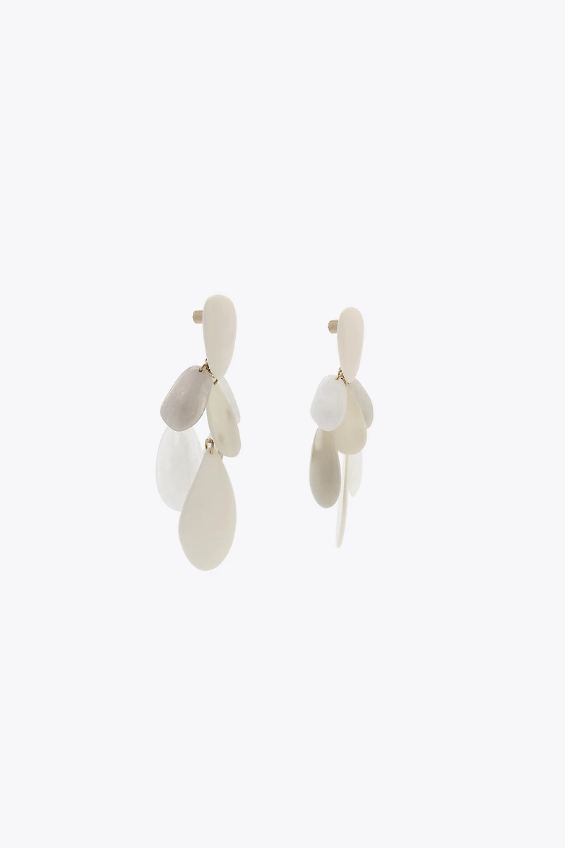 RESIN PIECE EARRINGS