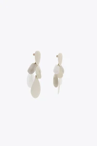 RESIN PIECE EARRINGS