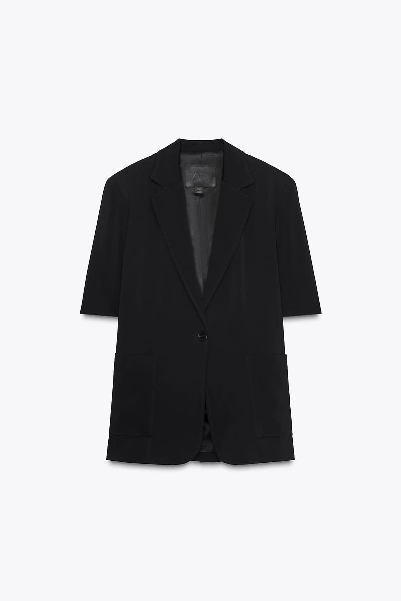 BLAZER MANCHES COURTES ZW COLLECTION