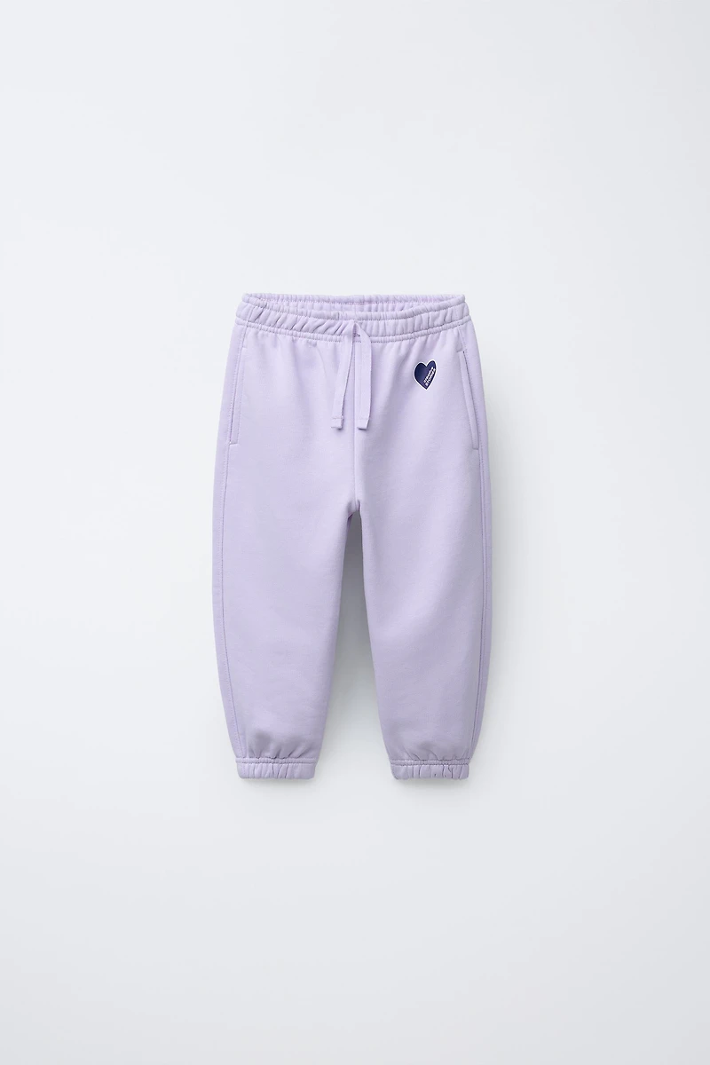 BASIC HEART JOGGER PANTS