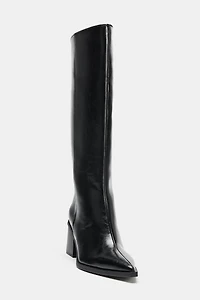 HIGH SHAFT HEEL BOOTS