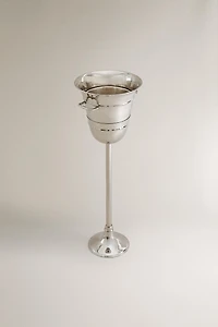 BRASS STANDING WINE COOLER