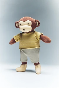 PELUCHE ENFANT SINGE MUSICAL