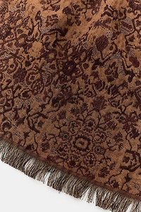 WOOL JACQUARD SCARF