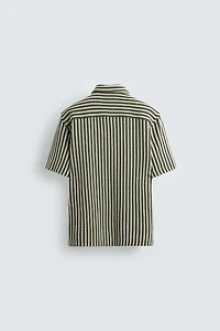 STRIPED JACQUARD SHIRT
