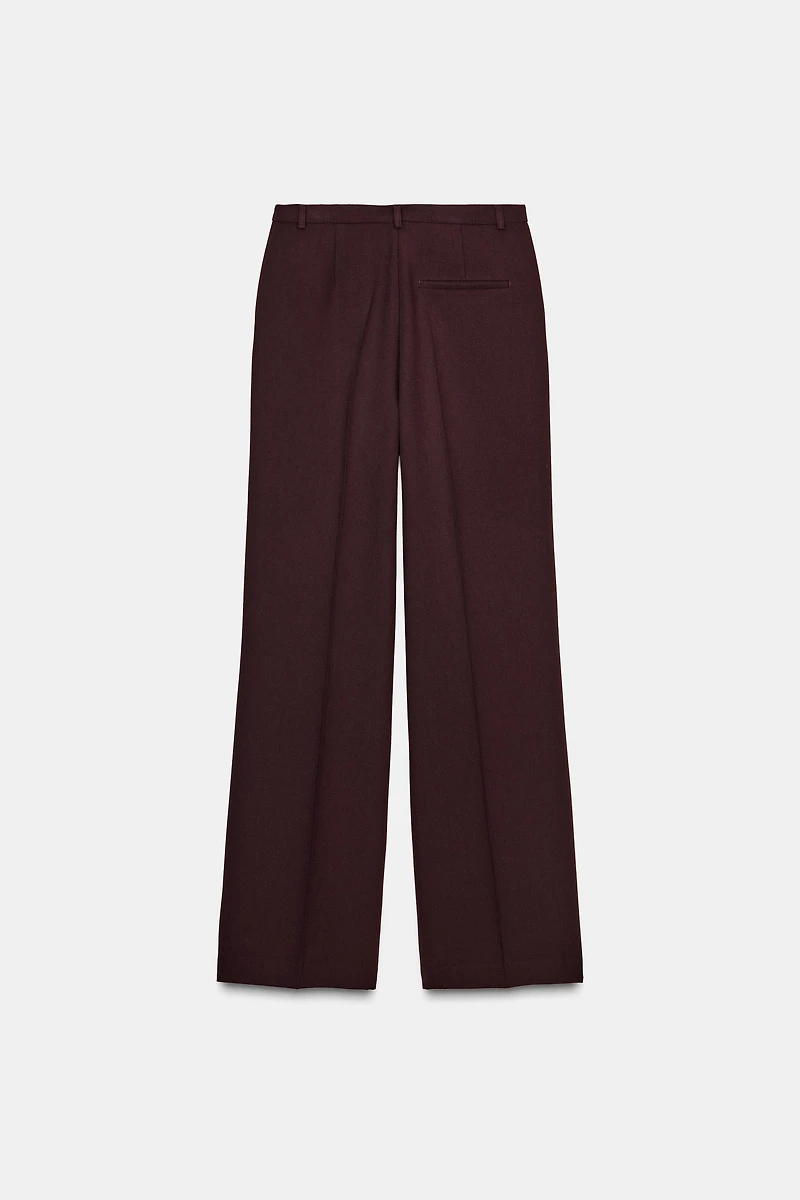 PANTALON DROIT TAILLE HAUTE