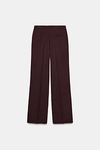 PANTALON DROIT TAILLE HAUTE