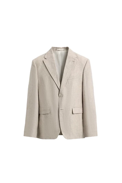 100% LINEN SUIT BLAZER
