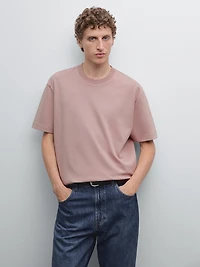 T-shirt medium weight 100 % coton