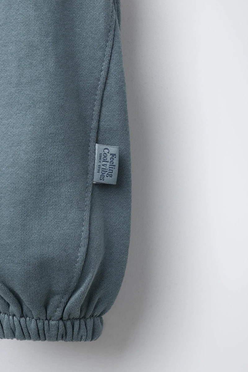 LABEL JOGGER PANTS