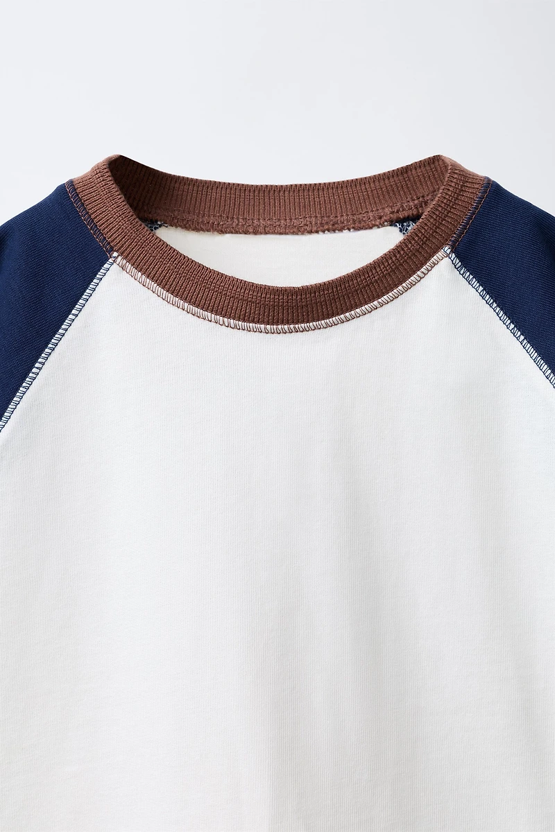 T-SHIRT À MANCHES RAGLAN