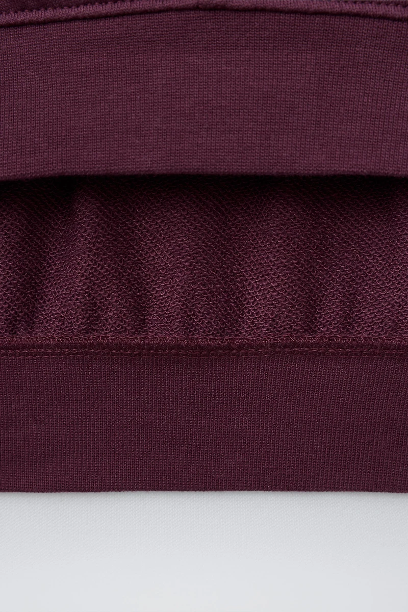FRENCH TERRY JOGGING T-SHIRT