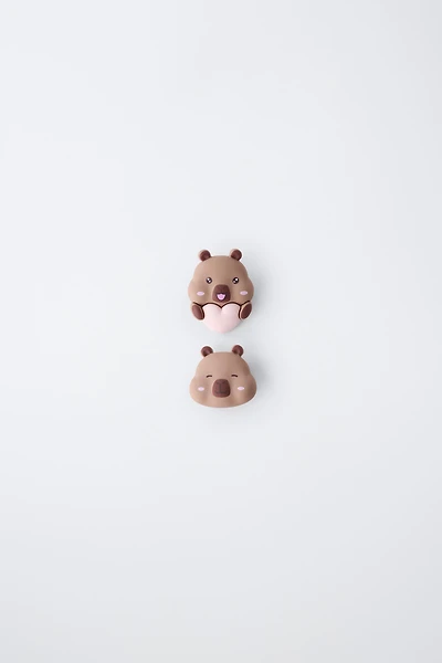 TWO-PACK OF CAPYBARA CAPYFUN © CLIPS