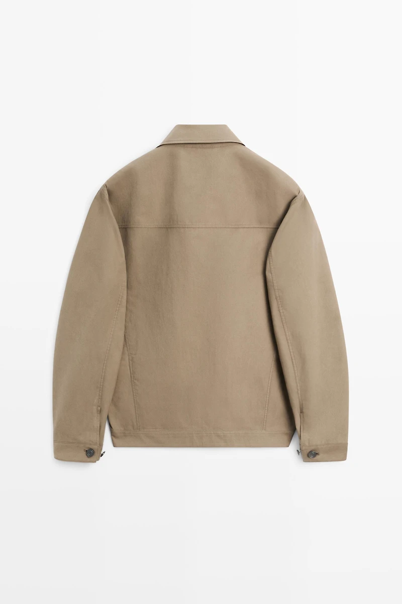 Veste trucker à double poche