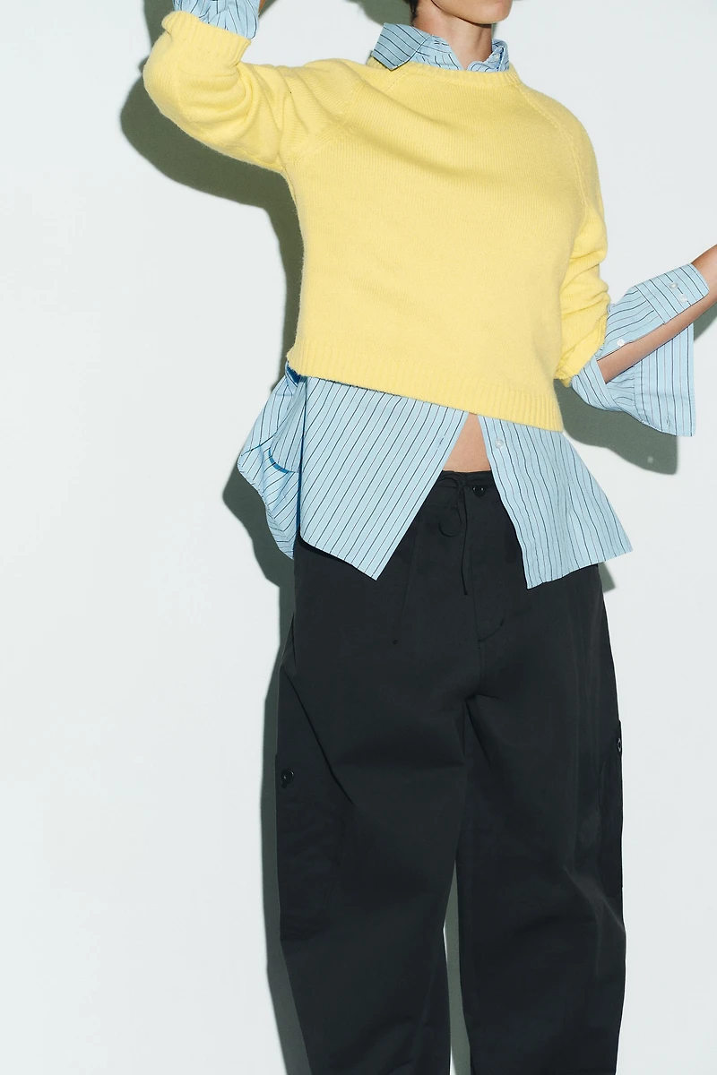 BASIC KNIT SWEATER