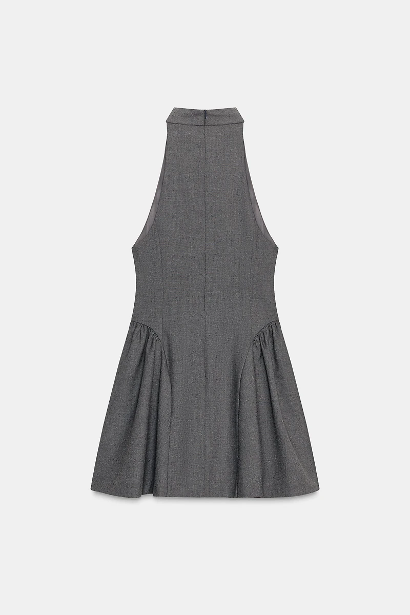 HALTER SHORT DRESS