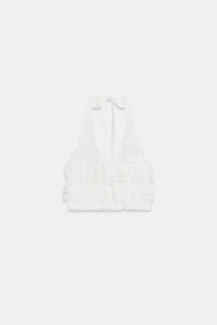 TOP HALTER VOLANTS