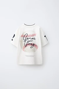 T-SHIRT IMPRIMÉ BASEBALL
