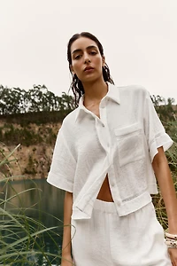 CHEMISE COURTE OURLETS