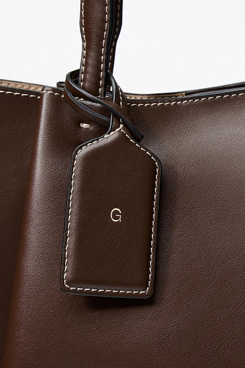 SAC SHOPPER AVEC PINCE