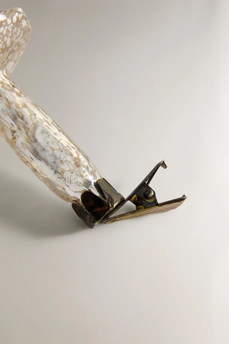 MUSHROOM CLIP CHRISTMAS ORNAMENT