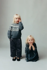 SPARKLY JACQUARD KNIT JUMPER