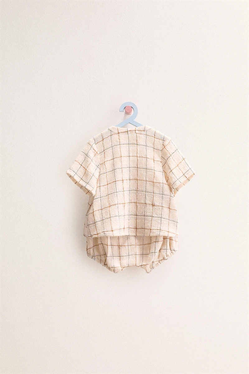ZARA TIMELESS - PLAID SET