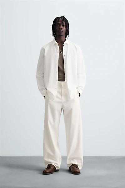 COTTON HEMP CHINO PANTS