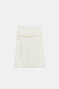 PULL EN MAILLE OFF SHOULDER