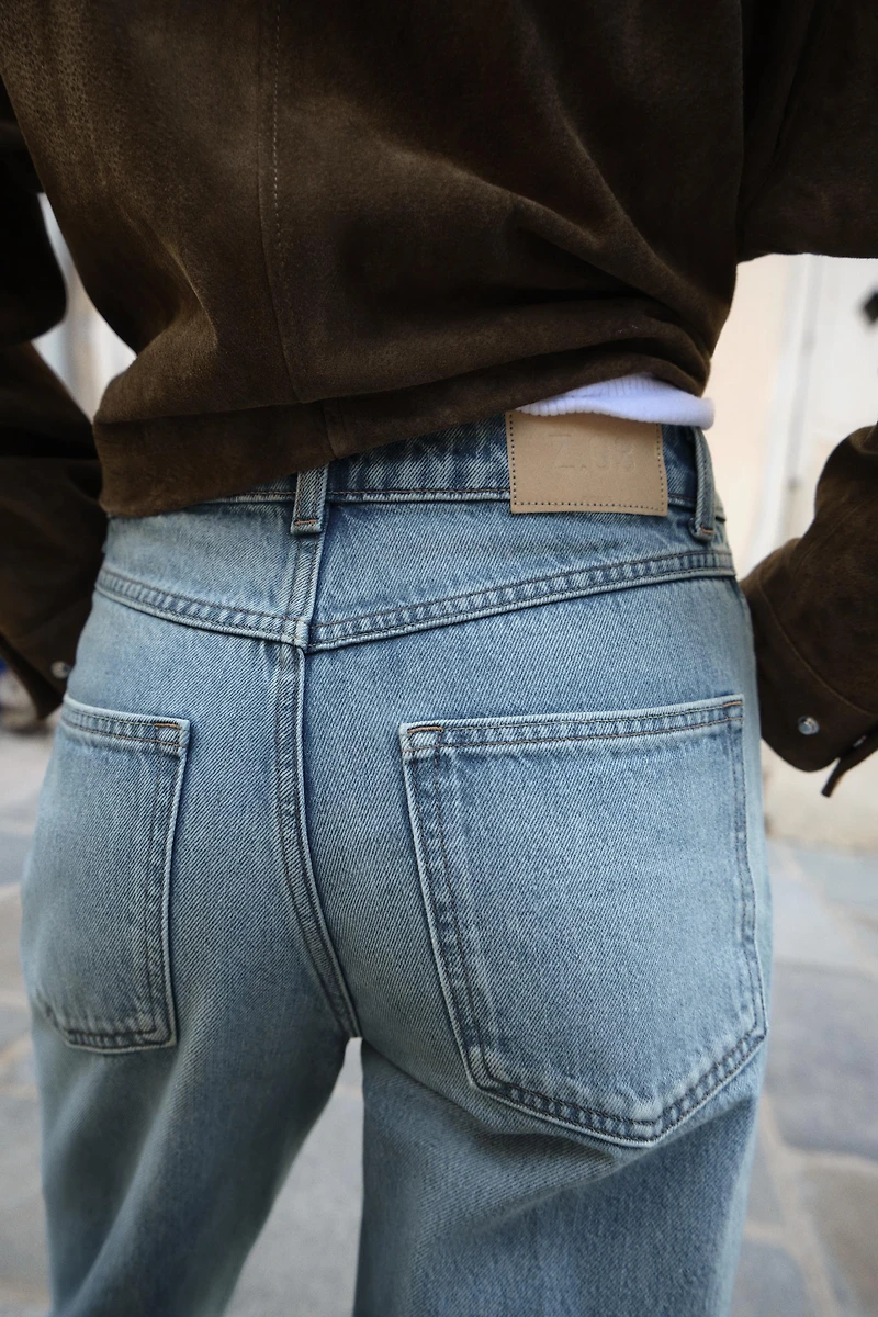 Z.03 REGULAR FIT HIGH-WAIST LONG LENGTH JEANS