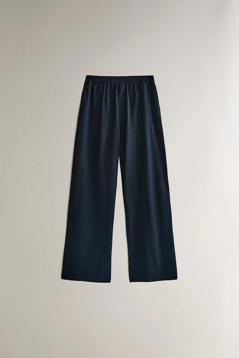 COTTON JERSEY PANTS