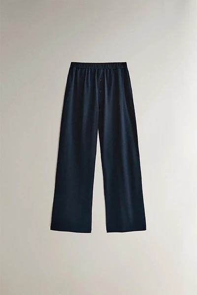 COTTON JERSEY PANTS
