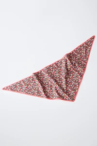 FLORAL PRINT MADE WITH LIBERTY FABRIC BANDANA