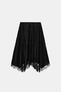 LACE MIDI SKIRT ZW COLLECTION