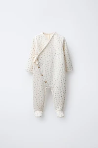 COMBINAISON MATELASSÉE À FLEURS