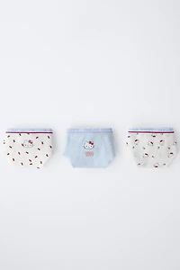 6- YEARS/ THREE-PACK OF HELLO KITTY © SANRIO UNDERWEAR