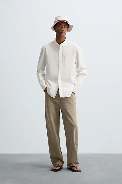 CHEMISE REGULAR FIT À POCHE