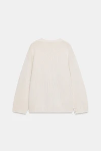 OVERSIZED WOOL AND CASHMERE SWEATER