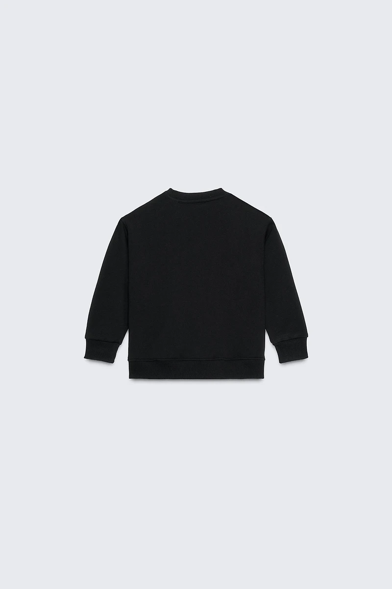 50TH ANNIVERSARY EMBROIDERED TEXT SWEATSHIRT
